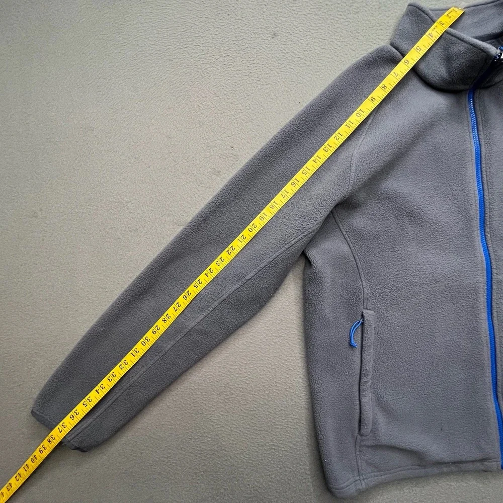 The North Face Men Jacket Gray Blue Polyester XL Full Zip T164 Gorpcore Outdoor
